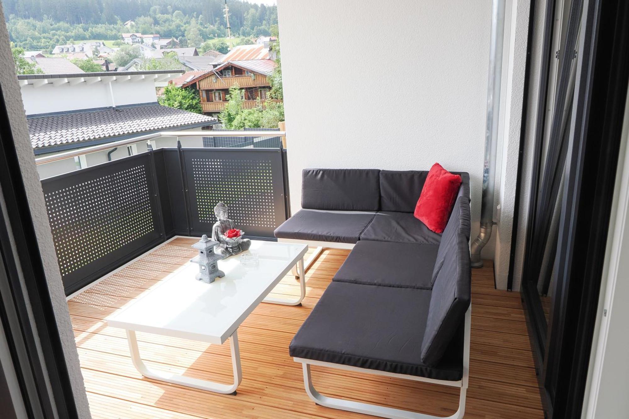 Ferienwohnung Emma Mit Balkon Langdorf  Exteriör bild